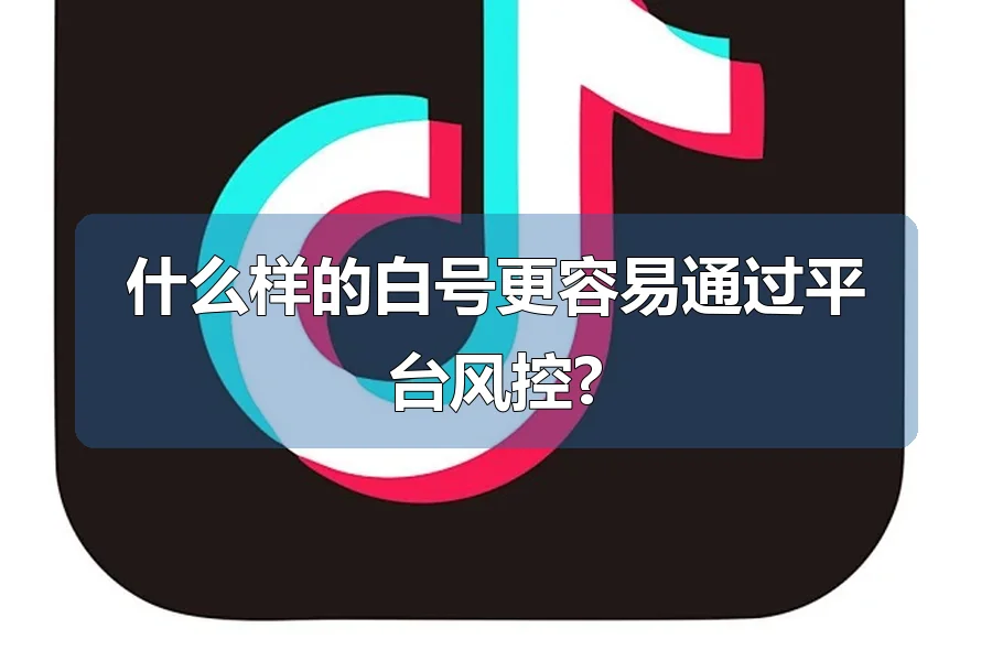 什么样的白号更容易通过平台风控?